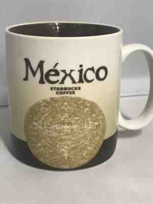 Starbucks Mug MEXICO -Country- Mexico 2013 Global Icon Series 16oz. - Sold on eBay Nov, 11th 2018 for $15.75