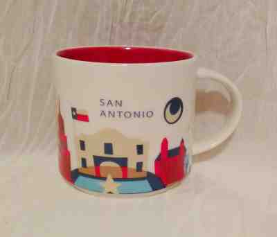Starbucks San Antonio Texas You Are Here YAH 2013 Collection Coffee Mug Cup 14oz - Sold on eBay Nov, 11th 2018 for $14.95