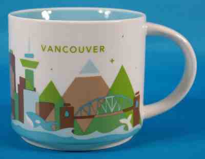Starbucks 2013 You Are Here Collection Vancouver Mug - Sold on eBay Nov, 11th 2018 for $19.99