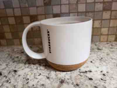 Starbucks Coffee Mug Cork Bottom 2013 Cup No Lid 12 oz - Sold on eBay Nov, 11th 2018 for $15.00