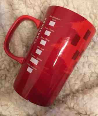 2014 Starbucks Coffee Christmas Blend Collectible Red Mug - Sold on eBay Nov, 17th 2018 for $3.20