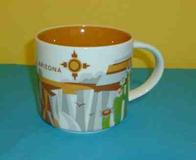 Starbucks Coffee Mug Arizona  You Are Here Collection 2014 14oz - Sold on eBay Nov, 16th 2018 for $10.00