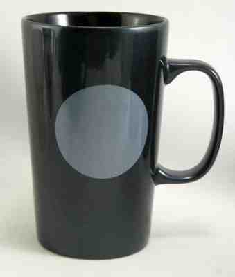 Starbucks 2014 Dot Collection Mug Metallic Black and Grey/Silver 16 oz 473 mL - Sold on eBay Nov, 14th 2018 for $15.00