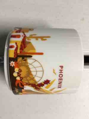 Starbucks PHOENIX AZ City Cup Mug "You Are Here" YAH Collection 14 Oz 2014 - Sold on eBay Nov, 14th 2018 for $15.00