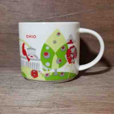 Starbucks You Are Here Collection Series Coffee Mug OHIO 2014 - Sold on eBay Nov, 13th 2018 for $6.99