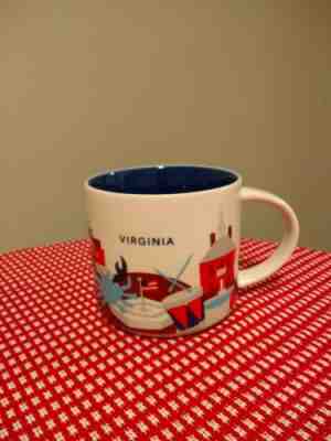 Starbucks Cup You Are Here 2014 Collection Virginia MUG Coffee Tea - Sold on eBay Nov, 13th 2018 for $6.00