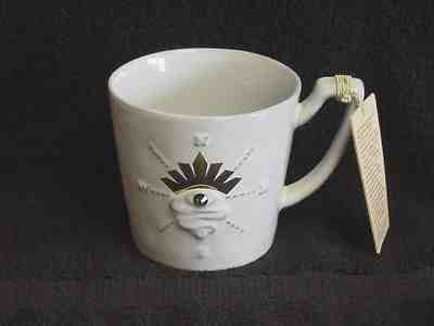 STARBUCKS Mug 2014 White Green Jewel Siren Collection!  NEW - Sold on eBay Nov, 12th 2018 for $5.99