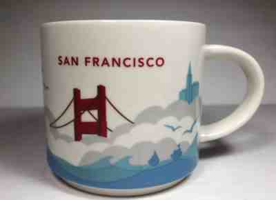 Starbucks Mug San Francisco - You Are Here Collection 2014 - City Mug 14oz - EUC - Sold on eBay Nov, 11th 2018 for $9.00