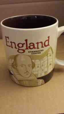 England Shakespeare Starbucks Coffee Mug Cup Collector Series 2014 - Sold on eBay Nov, 10th 2018 for $7.75
