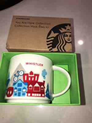 Starbucks WHISTLER Coffee Mug “YOU ARE HERE COLLECTION 2015 New In Box  - Sold on eBay Nov, 17th 2018 for $39.99