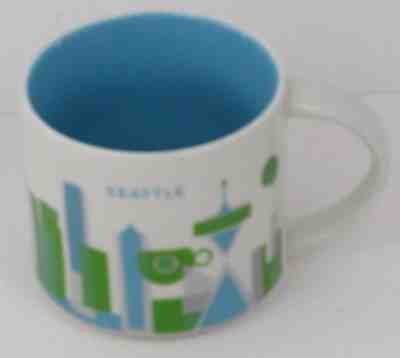 Starbucks Seattle You Are Here Collection Coffee Mug 14 oz 2015 - Sold on eBay Nov, 16th 2018 for $16.99
