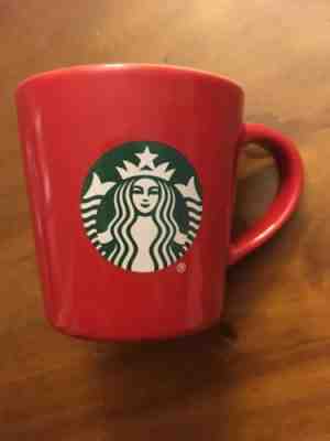 2015 Starbucks Red Holiday Christmas Espresso Mug Cup 3oz Demitasse Mini Mermaid - Sold on eBay Nov, 16th 2018 for $4.00