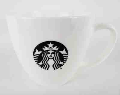 Cappuccino Coffee Starbucks Oversized White 20oz Mug / Cup 2015 Logo - Sold on eBay Nov, 16th 2018 for $18.04