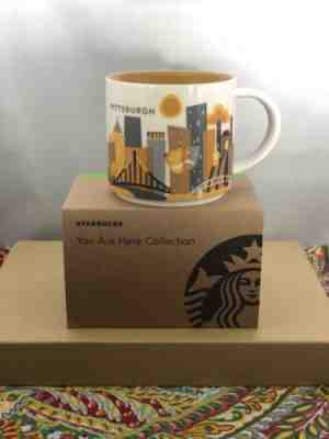 Starbucks Pittsburgh You Are Here State Collectible Coffee Cup NIB Mug 14Oz 2015 - Sold on eBay Nov, 15th 2018 for $14.99