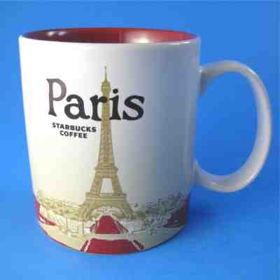 2015 Starbucks Paris Coffee Mug Eiffel Tower Excellent Condition - Sold on eBay Nov, 14th 2018 for $22.95