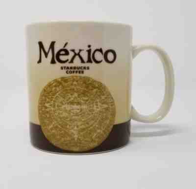 STARBUCKS 2015 Mexico Global Icons City Ceramic Coffee Mug Series 16 oz  - Sold on eBay Nov, 14th 2018 for $24.00