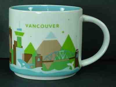 Starbucks Coffee Company Mug 14 Fl Oz Vancouver You Are Here Collection 2015 s - Sold on eBay Nov, 13th 2018 for $8.85