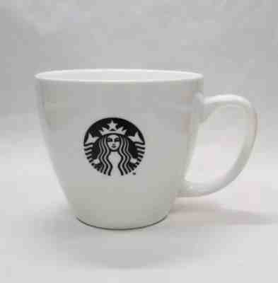 Starbucks Logo White Coffee Mug 2015 Large Cup 20 Oz  - Sold on eBay Nov, 13th 2018 for $15.30