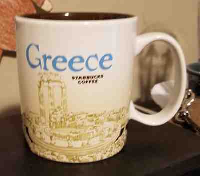 Starbucks 2015  GREECE  4" 16 oz  Mug  - Sold on eBay Nov, 12th 2018 for $23.99