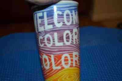 Starbucks 2016 colorful COLORADO city/state Ceramic Travel Mug Tumbler 12 OZ  - Sold on eBay Nov, 17th 2018 for $30.00