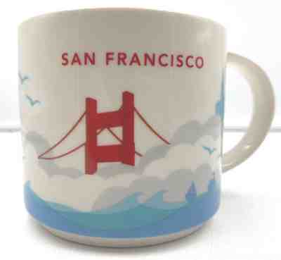 2016 Starbucks SAN FRANCISCO "You Are Here" 14 oz Coffee Mug Cup YAH Collection - Sold on eBay Nov, 17th 2018 for $10.32