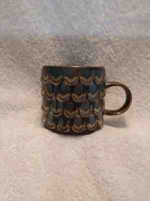 Starbucks Coffee Mug 2016 Anniversary Mermaid Scales Siren Grey Gold 10 fl oz - Sold on eBay Nov, 16th 2018 for $12.95