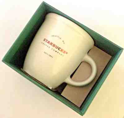 Starbucks Classic Mug 2016 Espresso Mug White 3 fl oz NEW with BOX  - Sold on eBay Nov, 16th 2018 for $22.00