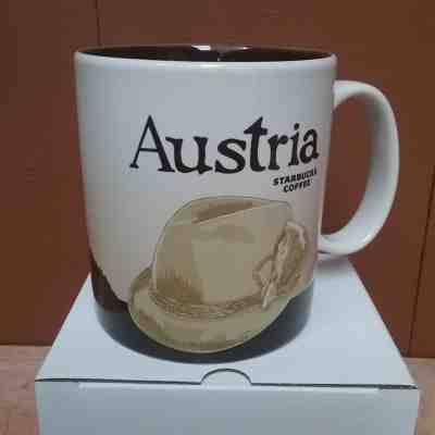 Original Starbucks City Mug 16 oz AUSTRIA Series 2016 With Original Package - Sold on eBay Nov, 14th 2018 for $33.50