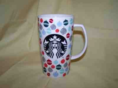 Starbucks 2016 Christmas Mug Ornaments Siren Logo 16 oz. Coffee Cup - Sold on eBay Nov, 14th 2018 for $11.95