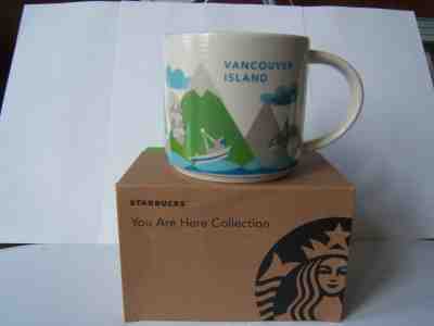Starbucks VANCOUVER ISLAND 2016 Porcelain 14 fl oz Mug (YOU ARE HERE Collection) - Sold on eBay Nov, 12th 2018 for $21.99