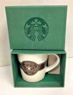 Starbucks Ceramic Original Brown Siren Logo Demi Mug Mini 3oz 2016 Holiday - Sold on eBay Nov, 12th 2018 for $13.08