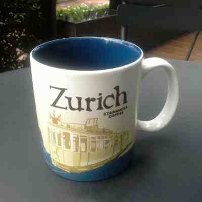 Original Starbucks City Mug ZURICH series 2016  Switzerland 16 oz Discontinued - Sold on eBay Nov, 12th 2018 for $31.50