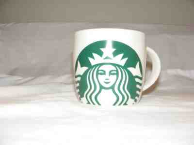 STARBUCKS 14 Oz Coffee Mug with Mermaid Logo White & Green - NEW 2017 - Sold on eBay Nov, 17th 2018 for $4.00