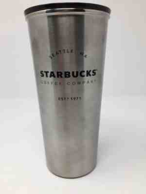 Starbucks Coffee Heritage Stainless Steel Tumbler Travel To Go Mug 16 oz 2017 - Sold on eBay Nov, 16th 2018 for $17.50