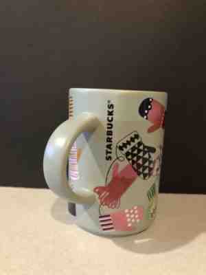 NEW Starbucks 2017 Holiday Mitten Mug 12 oz. Cup seafoam Green Winter - Sold on eBay Nov, 15th 2018 for $14.99