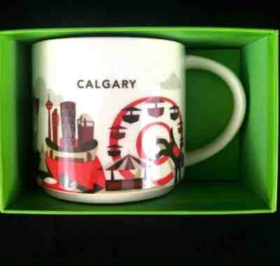 Starbucks Calgary "You Are Here" Series  2017 Collection Coffee Mug 14 fl oz NEW - Sold on eBay Nov, 14th 2018 for $15.99