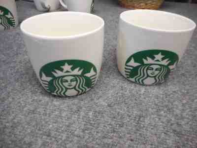 SET OF 2 STARBUCKS COFFEE CUP MUG MERMAID 16.9  FL OZ 2017  WHITE - Sold on eBay Nov, 10th 2018 for $17.99