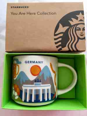 Starbucks Coffee 14oz GERMANY mug YAH YOU ARE HERE 2017 Cup NWT - Sold on eBay Nov, 9th 2018 for $29.95