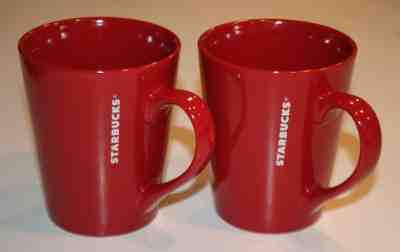 Starbucks 2017 Christmas Red 13oz Coffee Mug Mugs Lot of 2 - Sold on eBay Nov, 6th 2018 for $12.99
