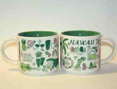 Starbucks Hawaii Been There Series 14 OZ Ceramic Coffee Mug Cup  2017 NEW in Box - Sold on eBay Nov, 5th 2018 for $39.50