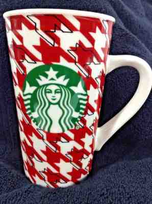 Starbucks Christmas Mug 2017 Tall 16 oz Red White Mermaid Grande Coffee Cup  - Sold on eBay Nov, 5th 2018 for $19.99