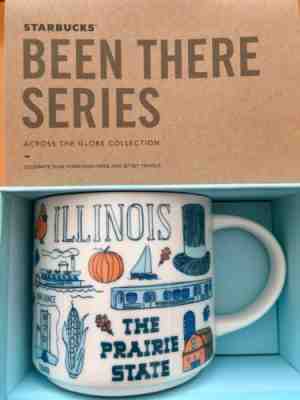 Starbucks Coffee 14 oz Been There Series Mug 2018 ILLINOIS Cup NWT & box - Sold on eBay Nov, 18th 2018 for $19.95