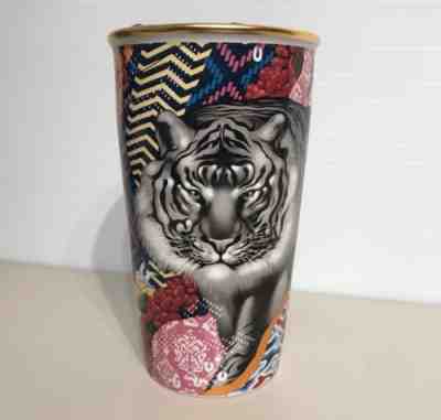 NEW Starbucks 2018 Tristan Eaton Sumatra Coffee Tiger Ceramic Tumbler Mug - Sold on eBay Nov, 17th 2018 for $40.00