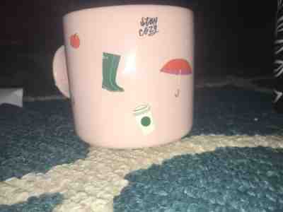 Starbucks Bando 2018 Pink Mug Fall Icons **RARE** NWT - Sold on eBay Nov, 14th 2018 for $5.00