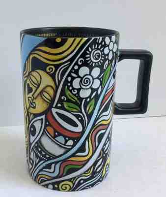NWT Starbucks Laolu Senbanjo Coffee Stories #4  Mug Cup NWT 2018 Artist Series - Sold on eBay Nov, 13th 2018 for $17.50