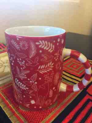 2018 Starbucks Christmas Mug Red w/White and Gold 'Snow' Design,14 oz, - Sold on eBay Nov, 13th 2018 for $14.99