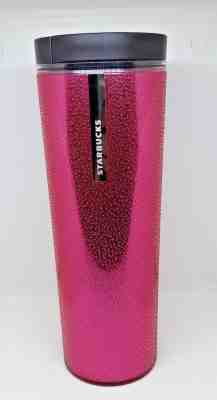 New Starbucks Tumbler Hot Pink 16oz Limited Edition  !! Perfect Woman`s Gift !! - Sold on eBay Nov, 16th 2018 for $28.00