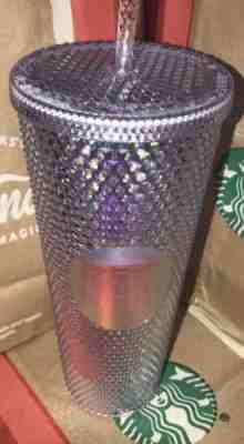Starbucks Limited edition Holiday Crystal Iridescent Tumbler Cup - Sold on eBay Nov, 14th 2018 for $28.00