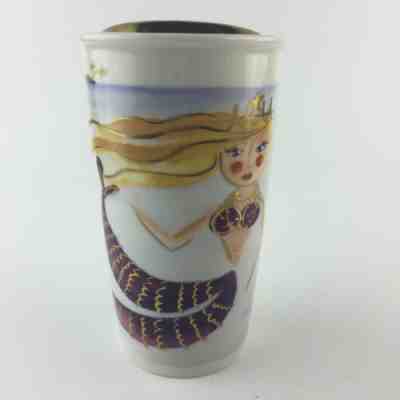 Starbucks Siren Mermaid Ceramic Tumbler Cup 2015  Limited Edition - Sold on eBay Nov, 10th 2018 for $21.71