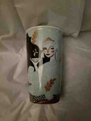 Starbucks 2018 limited edition 12oz Siren Mermaid Double Wall Ceramic Tumbler - Sold on eBay Nov, 8th 2018 for $17.99